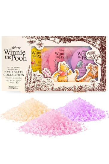 Mad Beauty Winnie The Pooh Bath Salt Trio