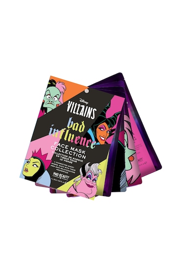Mad Beauty POP Villains Face Mask Collection