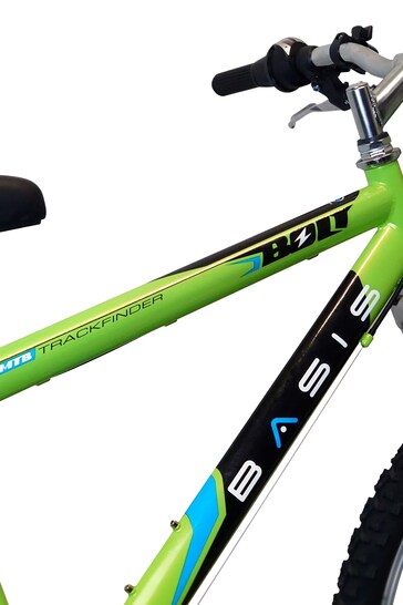 E-Bikes Direct Green Basis Bolt Boys 24In Hardtail Mountain Bike