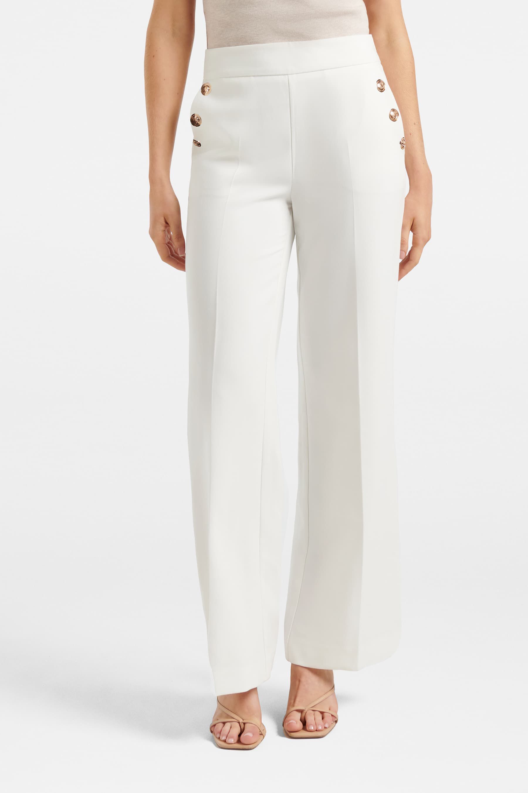 Forever new white pants sale
