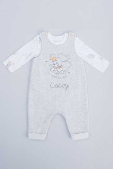 Personalised Disney Dumbo Baby Outfit Set with Luxury Gift Box by My 1st Years