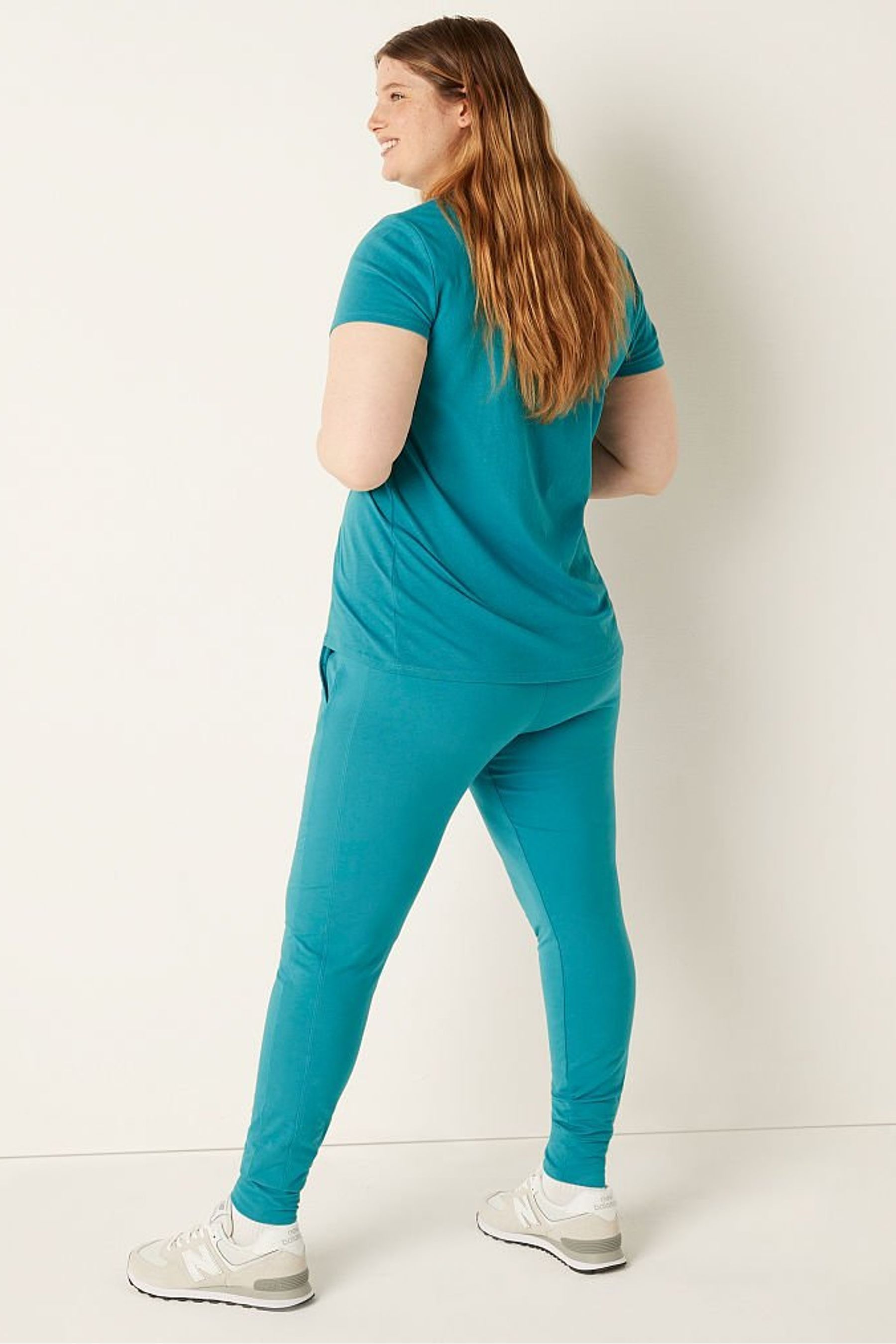 Pink campus jogger sales