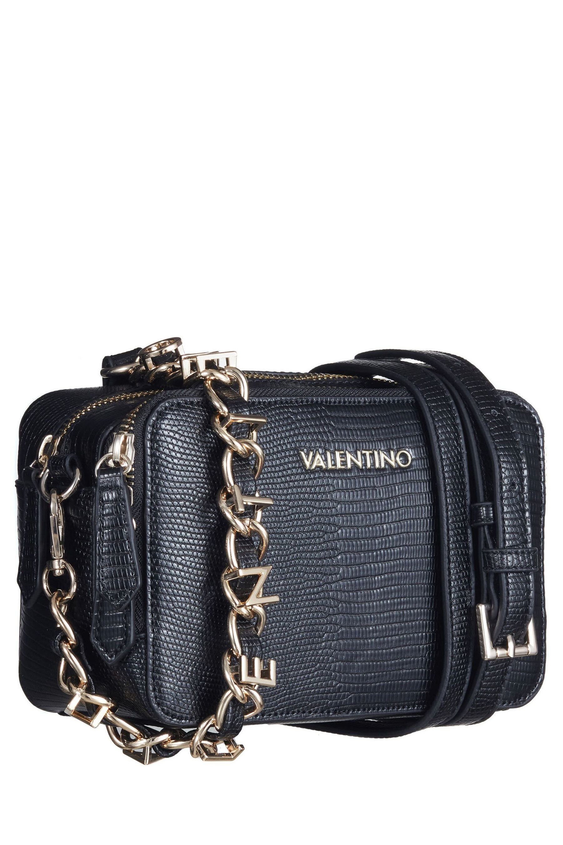 Valentino Bags Black Cosmopolitan Camera Bag