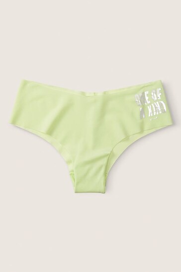 Victoria's Secret PINK Icy Lime Green No Show Cheeky Knickers