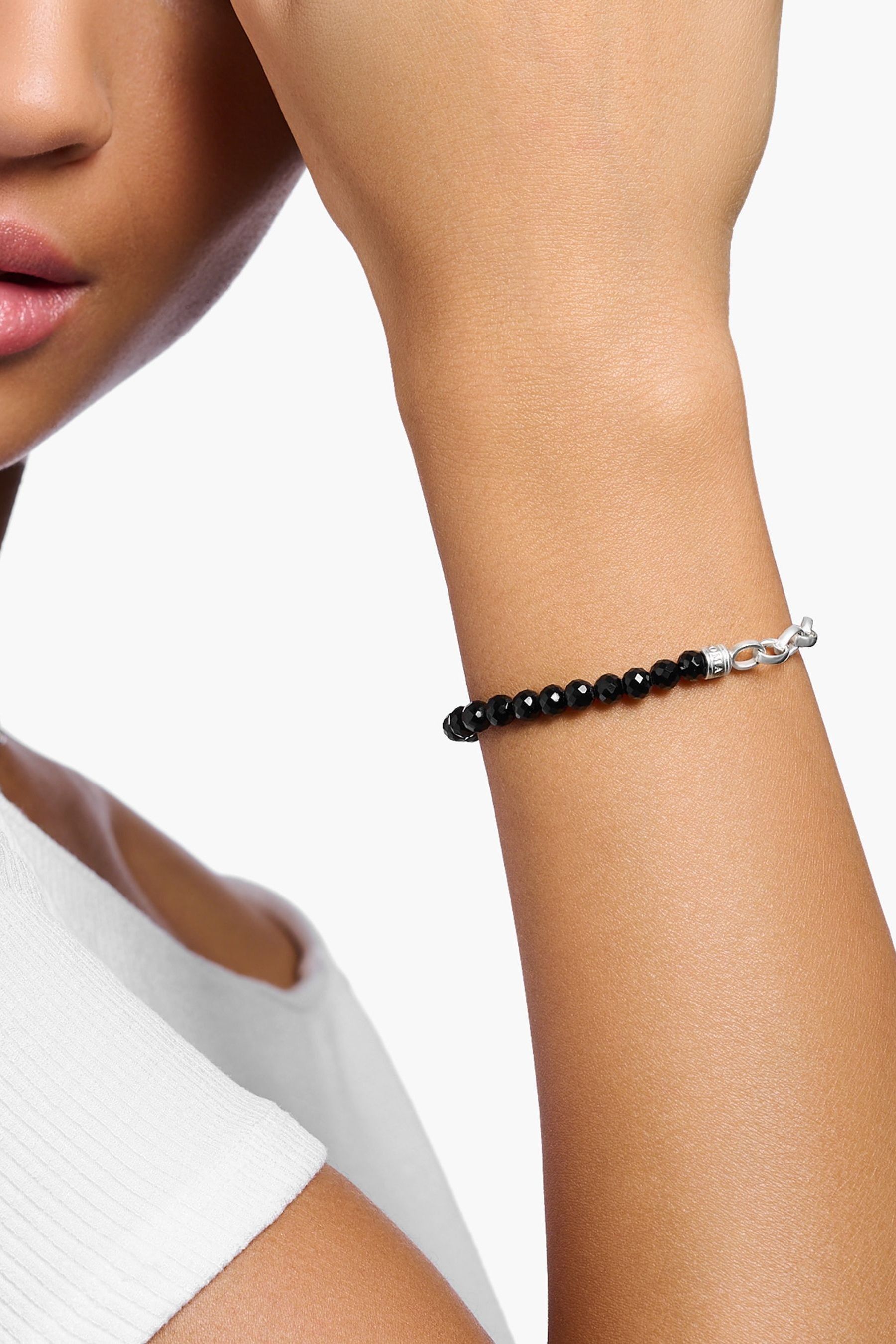 Thomas sabo deals black charm bracelet