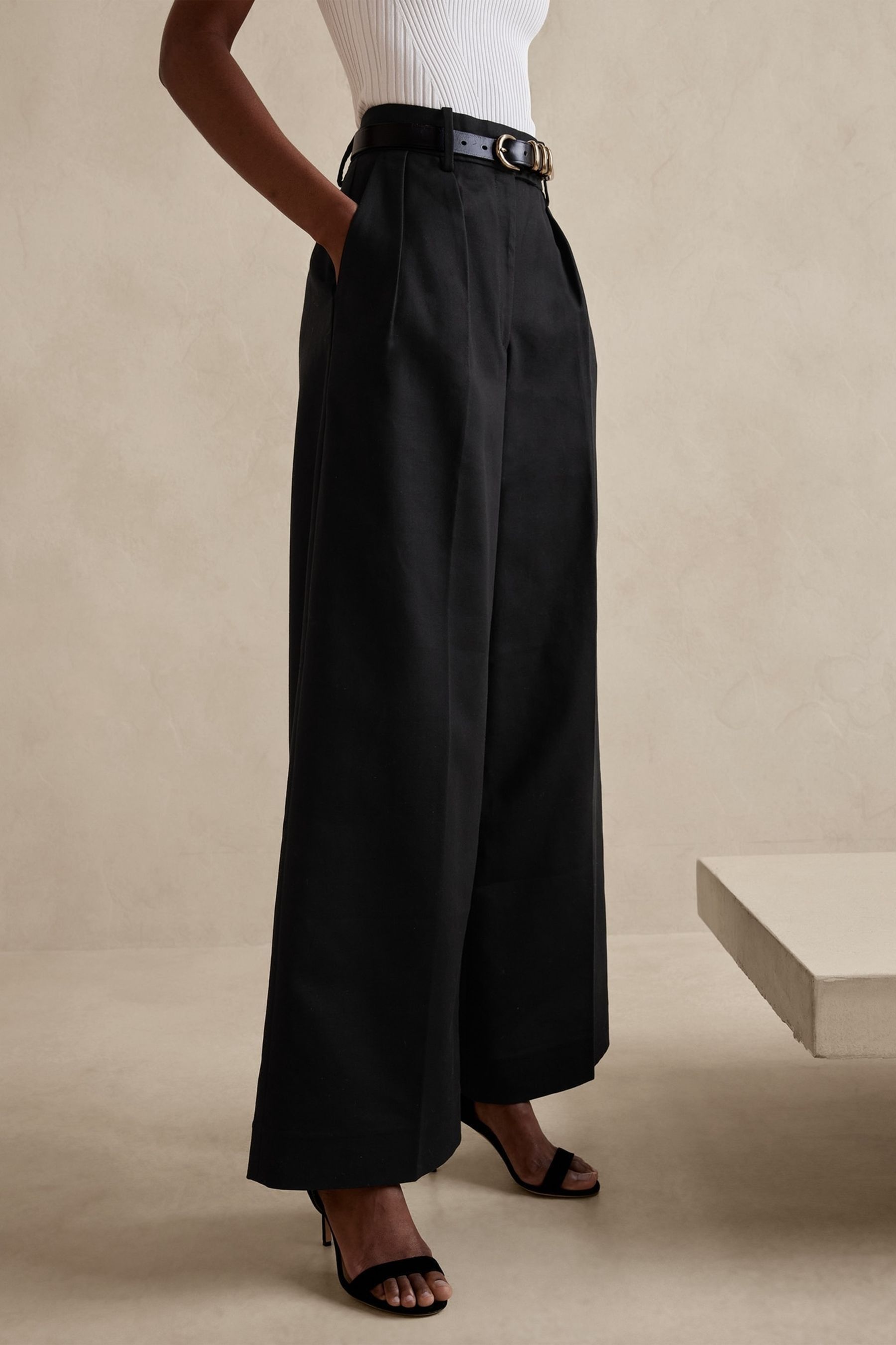 Banana republic deals wide leg pants