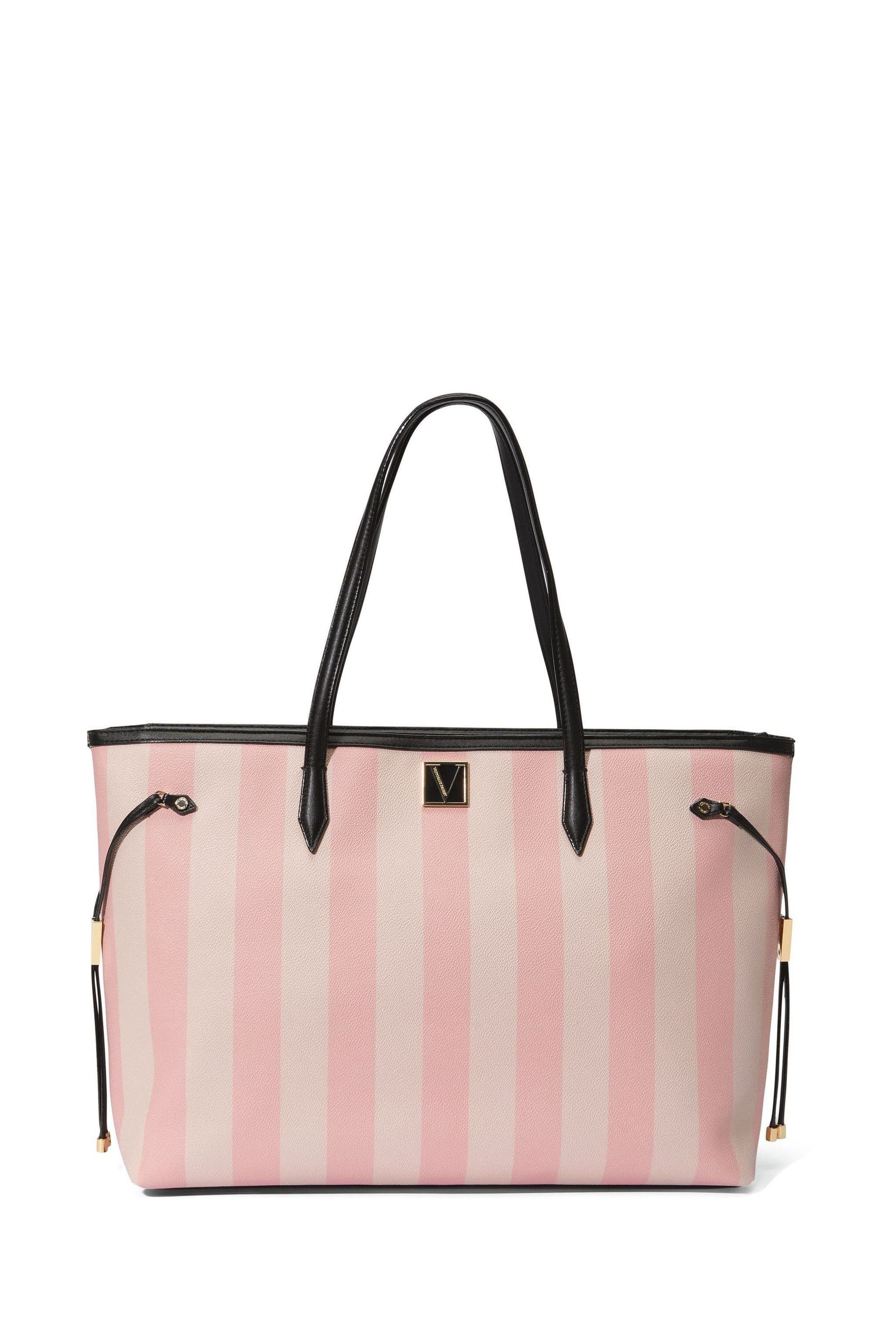 Victoria s Secret Pink Iconic Stripe Tote Bag