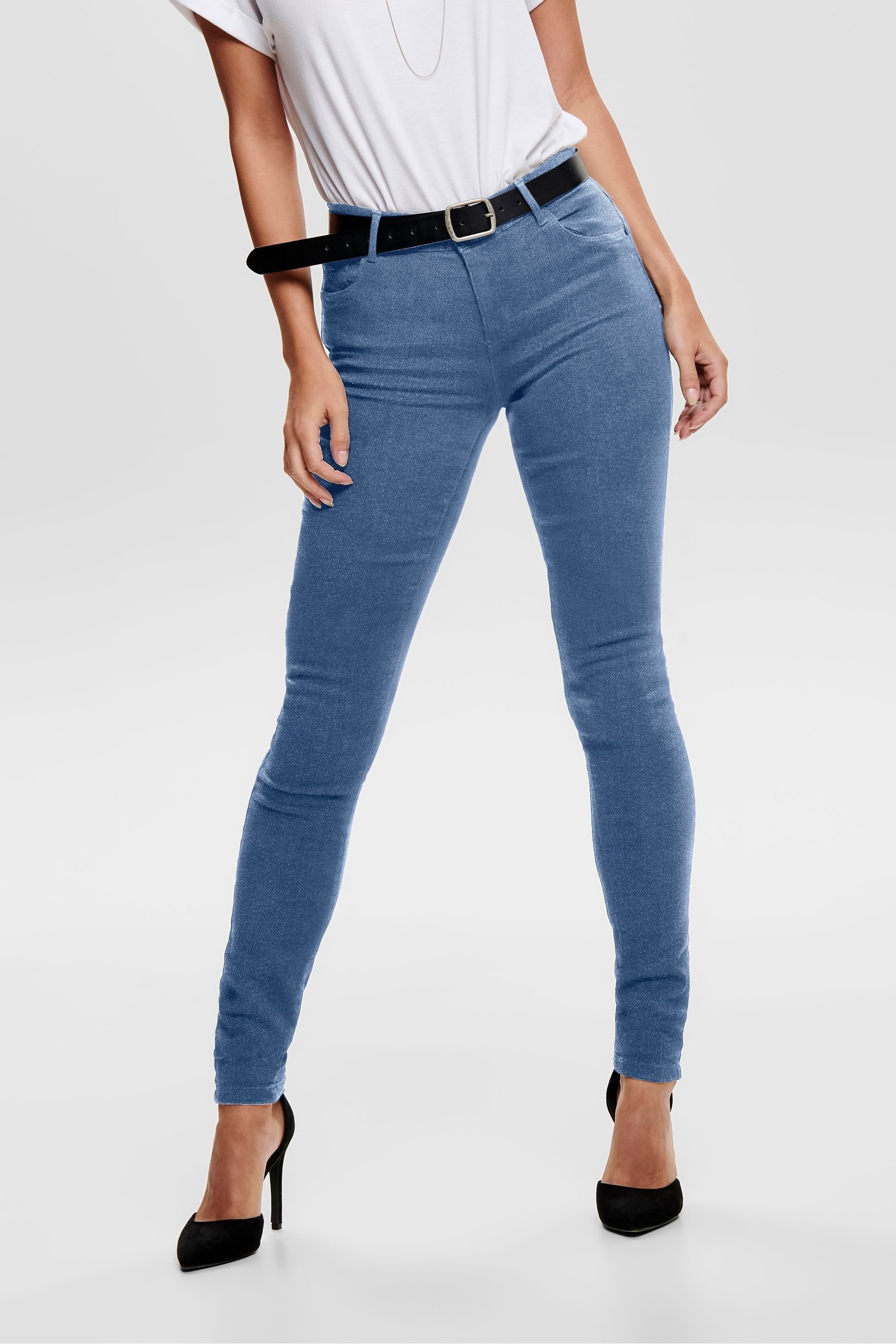 Buy ONLY Light Blue Regular Skinny Jeggings from the Next UK