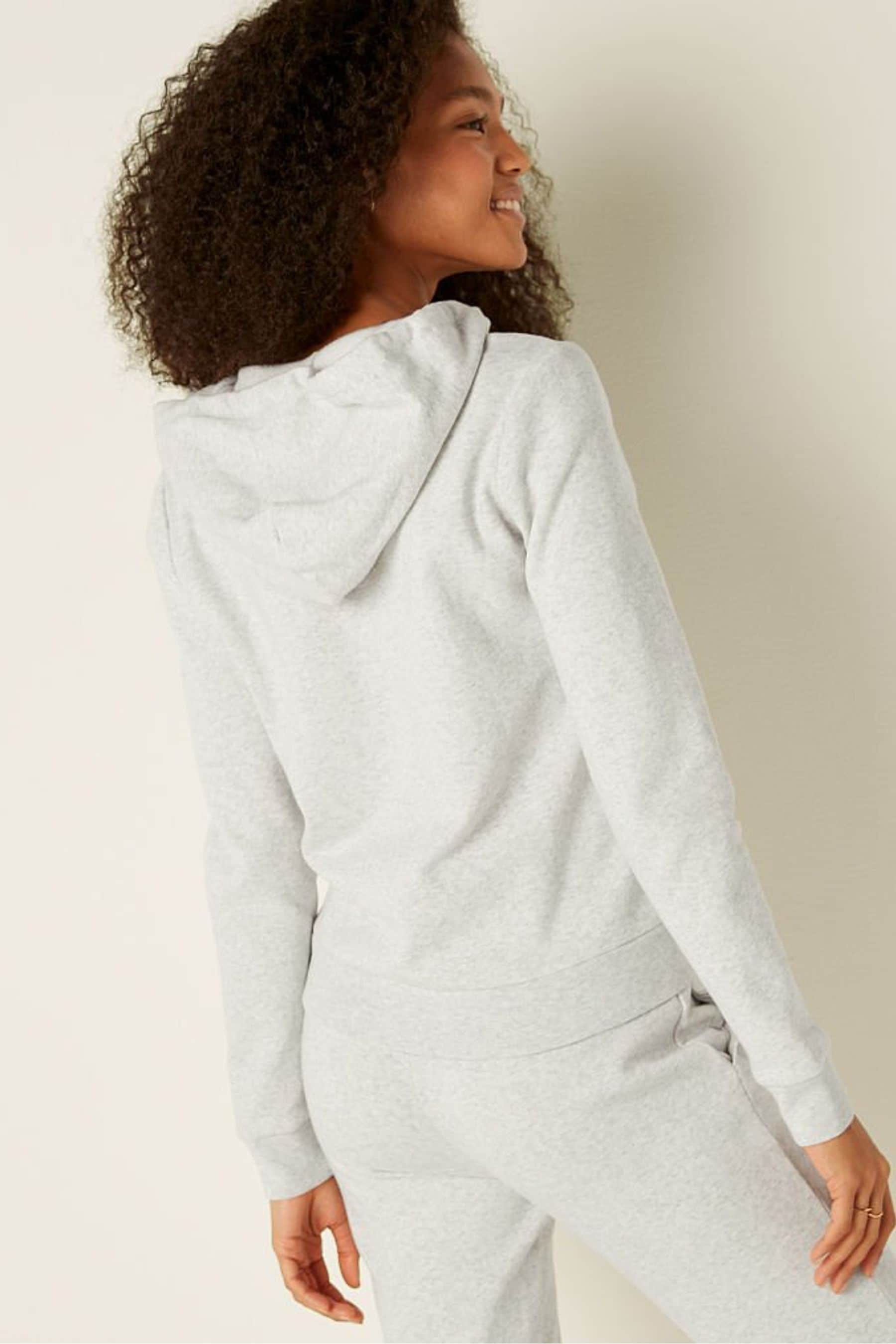 Buy Victoria s Secret PINK Heather Stone Grey Classic Logo
