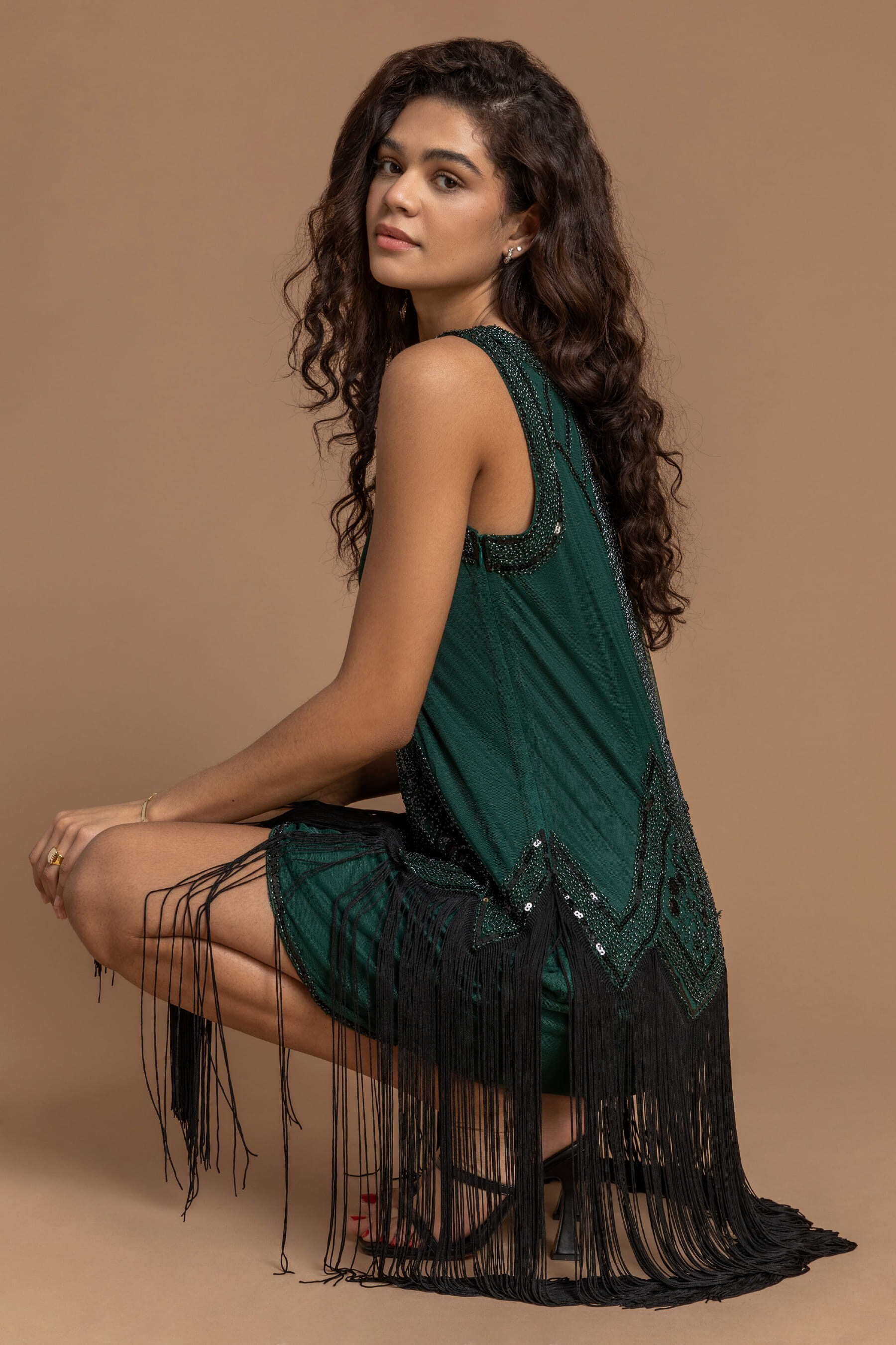 Roman cheap flapper dress