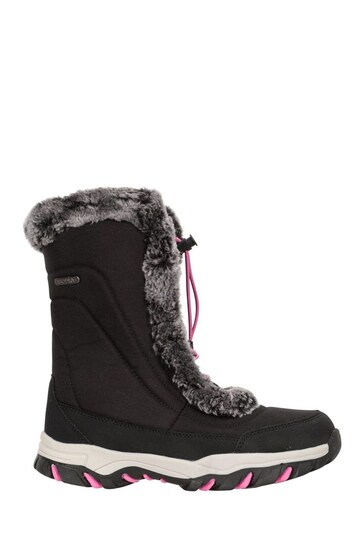 Mountain Warehouse Pink Ohio Youth Snow Sneakers Boots