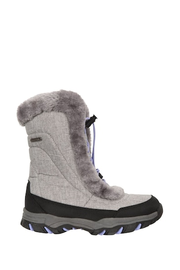 Mountain Warehouse Dark Grey Ohio Youth Snow Boots