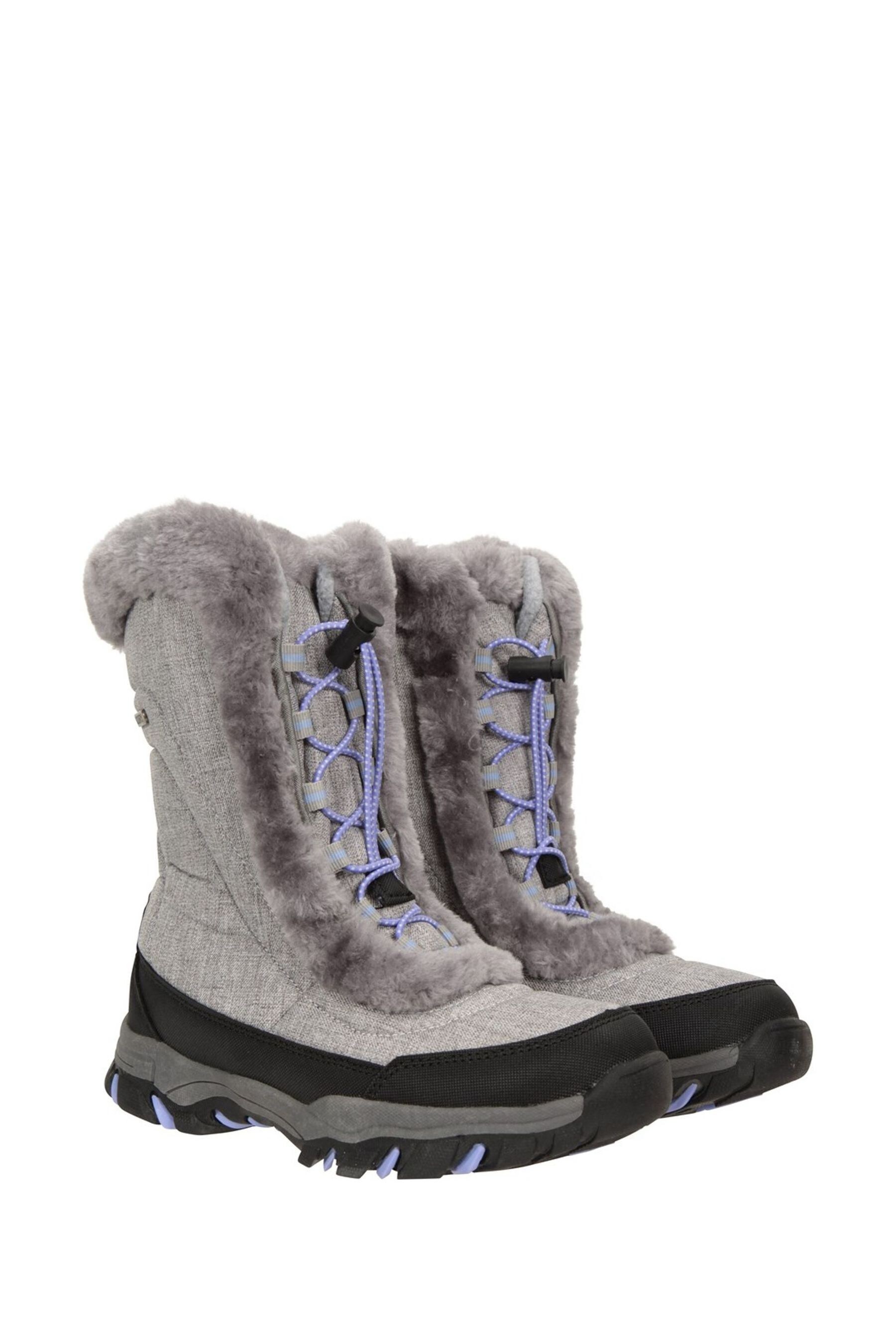 Buy Mountain Warehouse Dark Grey Ohio Youth Snow Boots from the