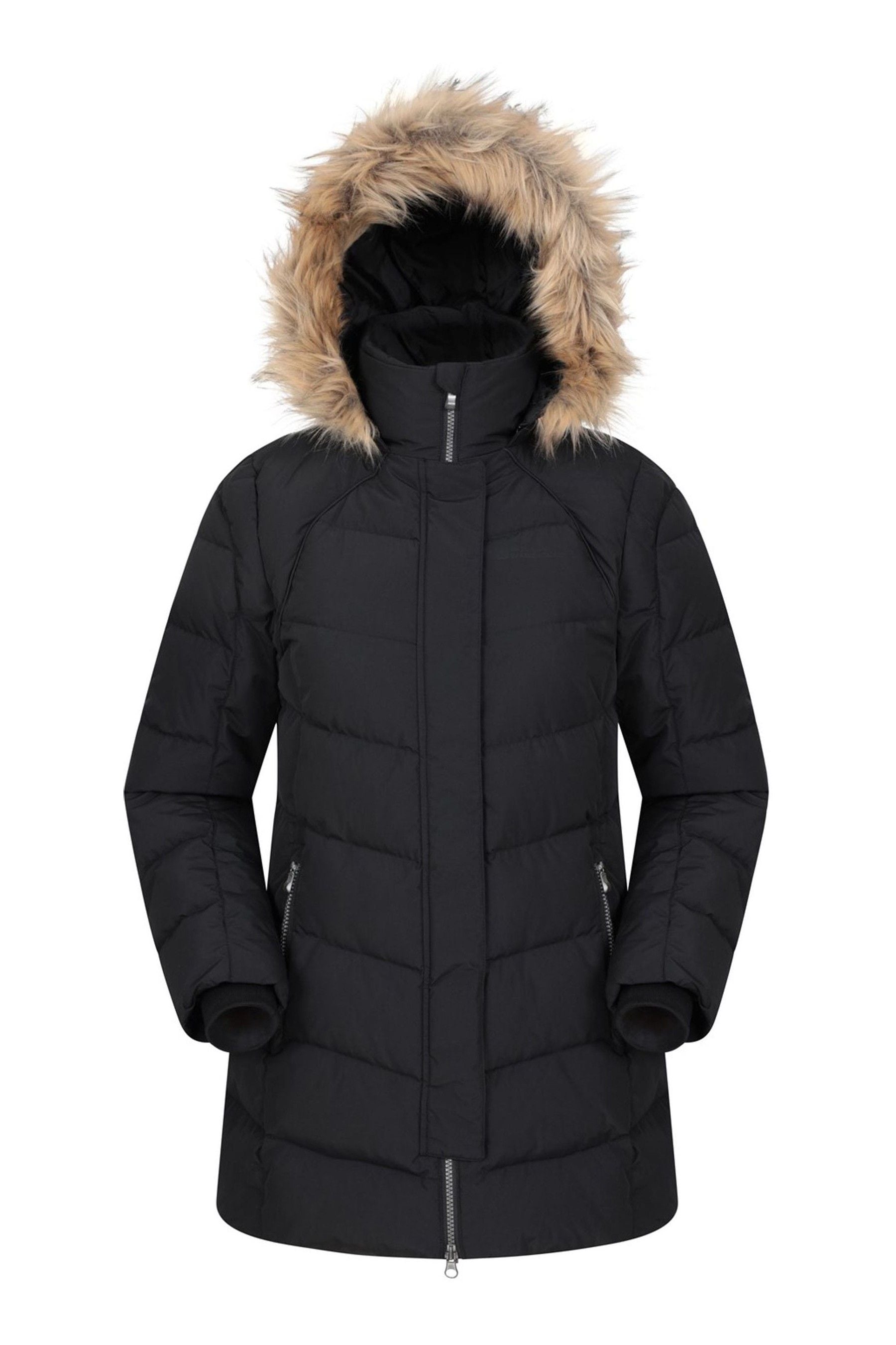 Mountain Warehouse Jet Black Isla II Womens Down Coat