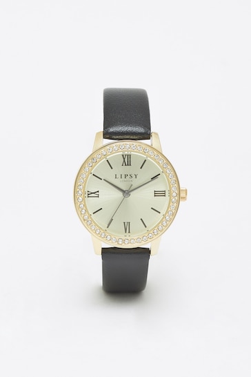 Lipsy Black Bracelet Watch