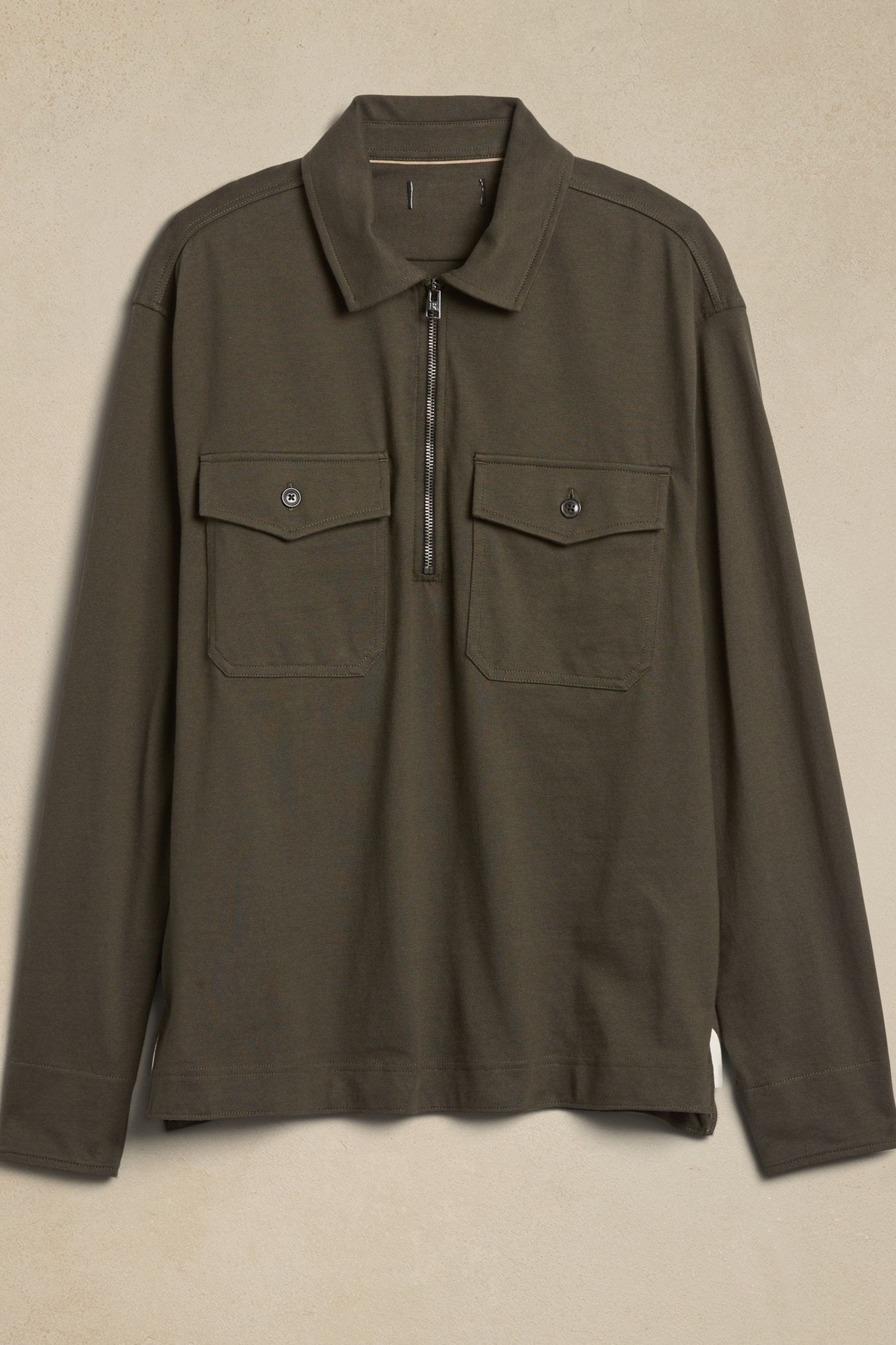 Banana republic half zip best sale