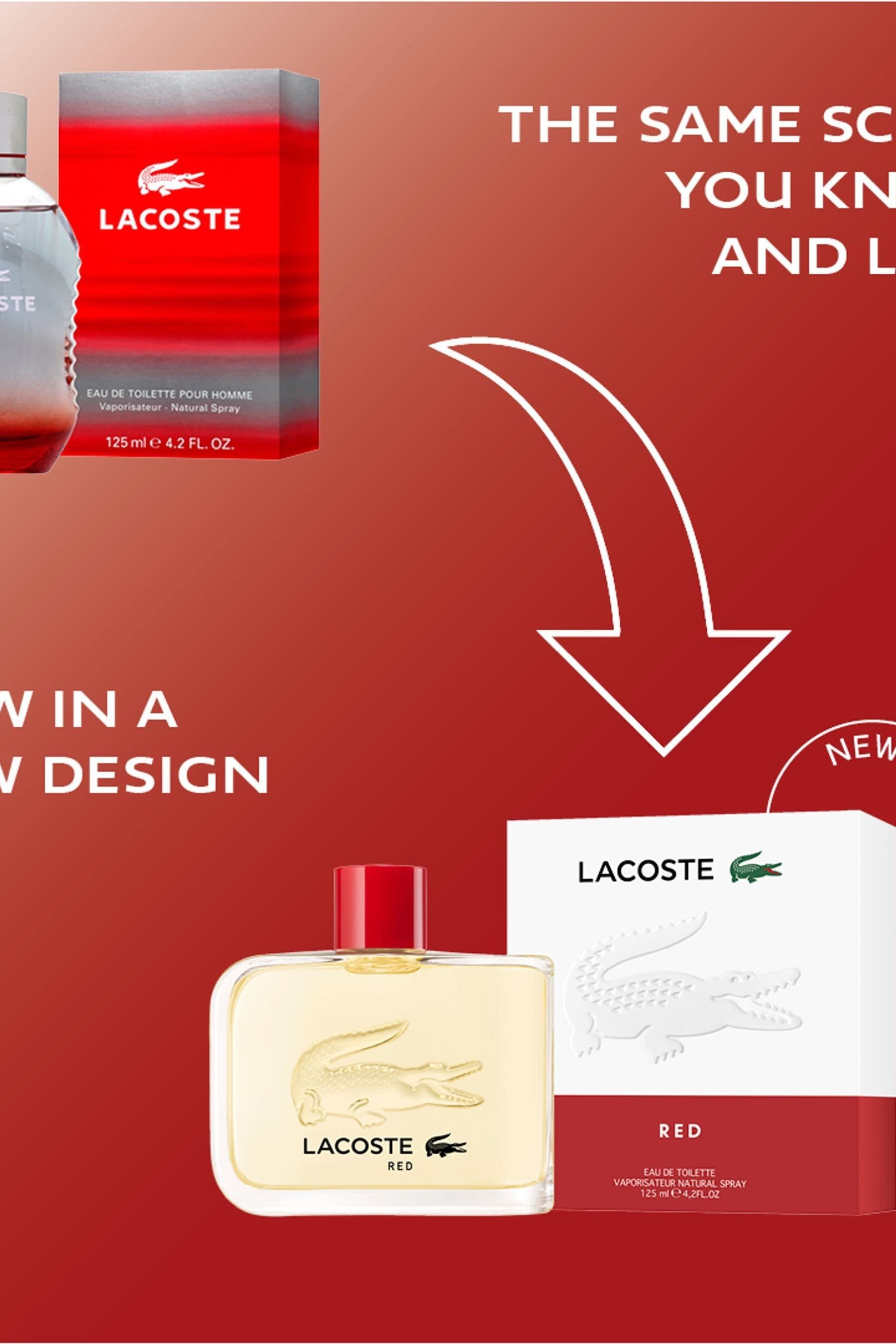 Lacoste red 125ml price cheap
