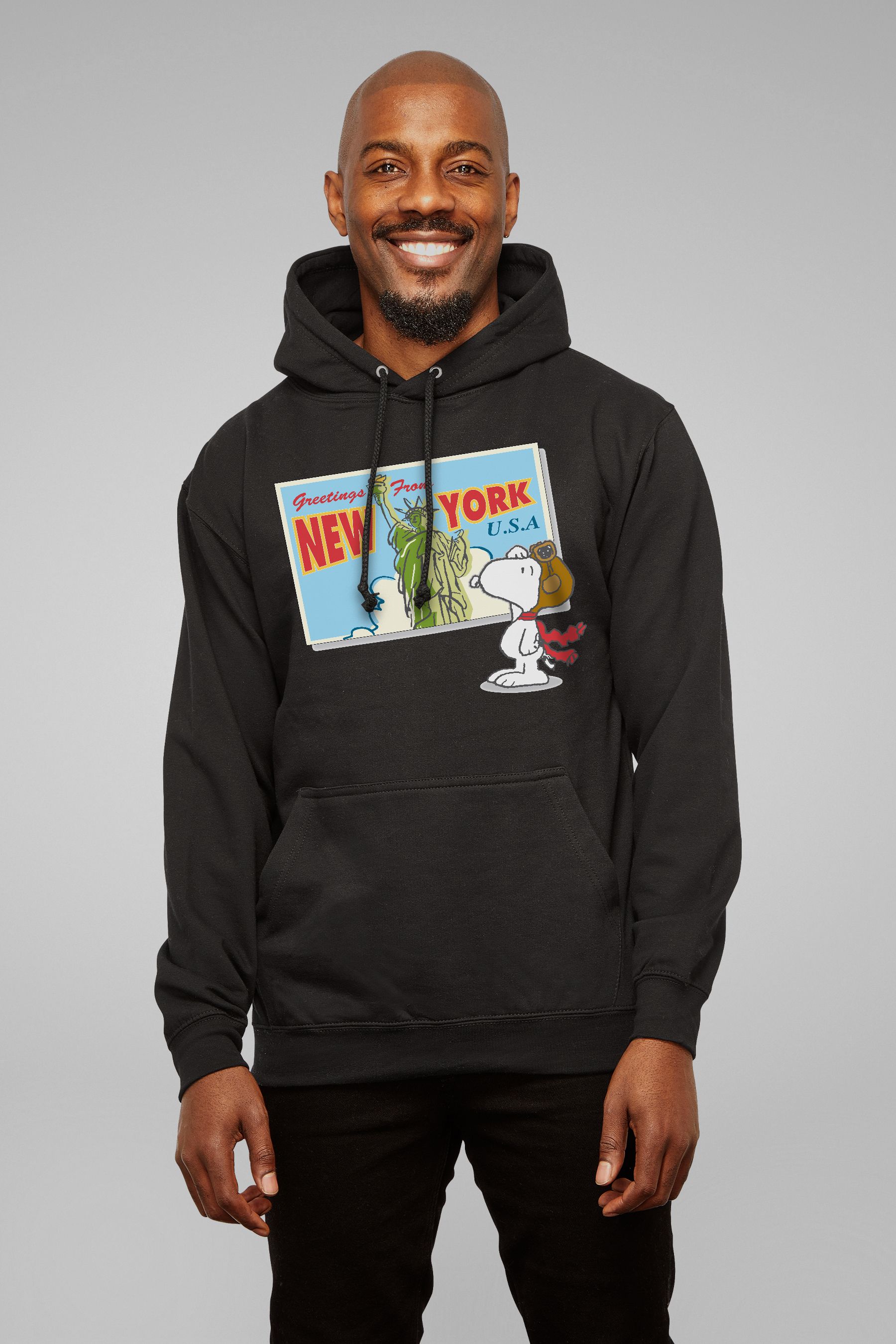 Snoopy hooded sweatshirt sales