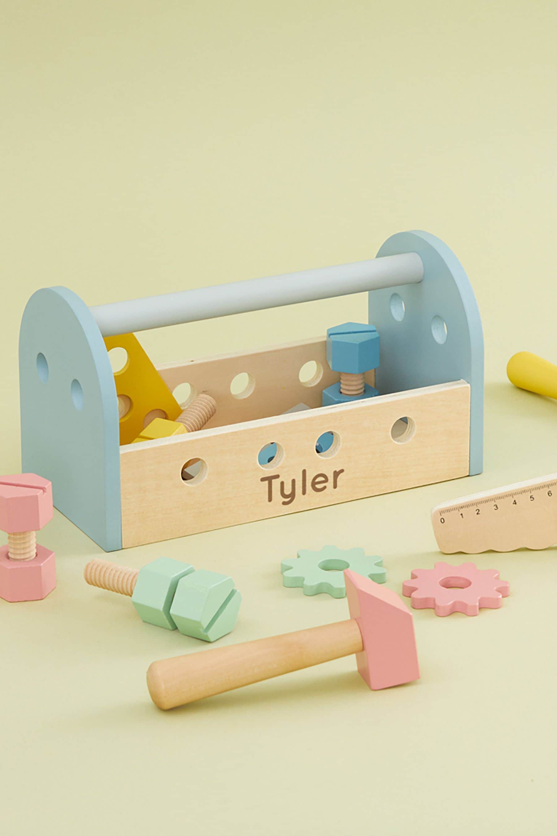 Wooden tool kit cheap toy
