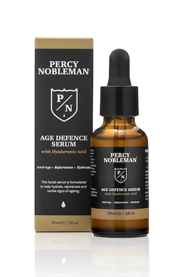 Percy Nobleman Age Defence Serum with Hyalruonic Acid 30ml
