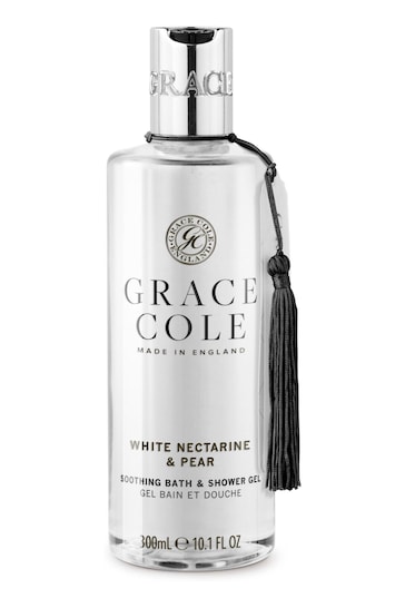 Grace Cole White Nectarine & Pear Bath & Shower Gel 300ml