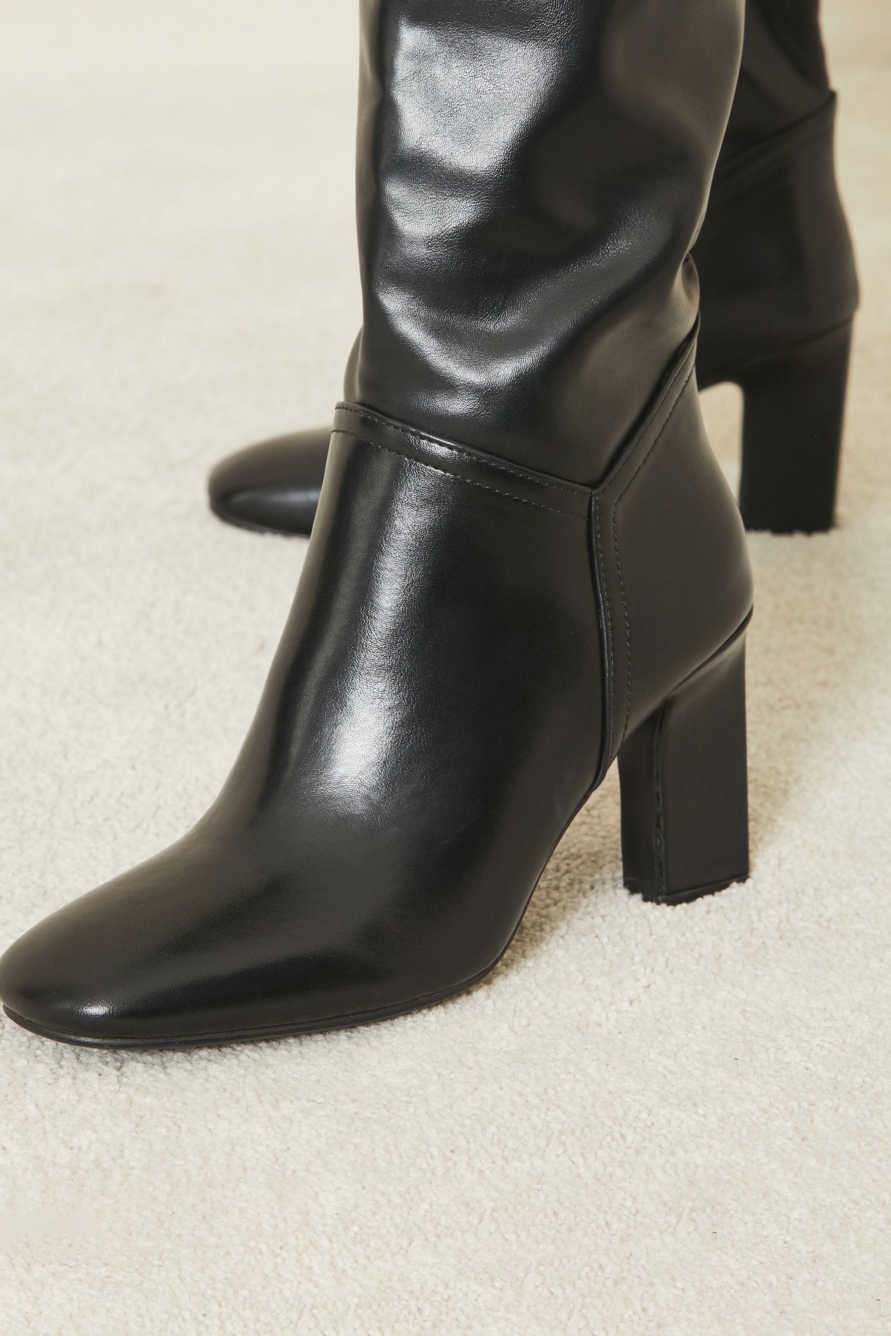 Lipsy knee high boots hot sale