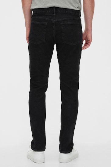 Gap Black Slim Fit Taper Flex Jeans