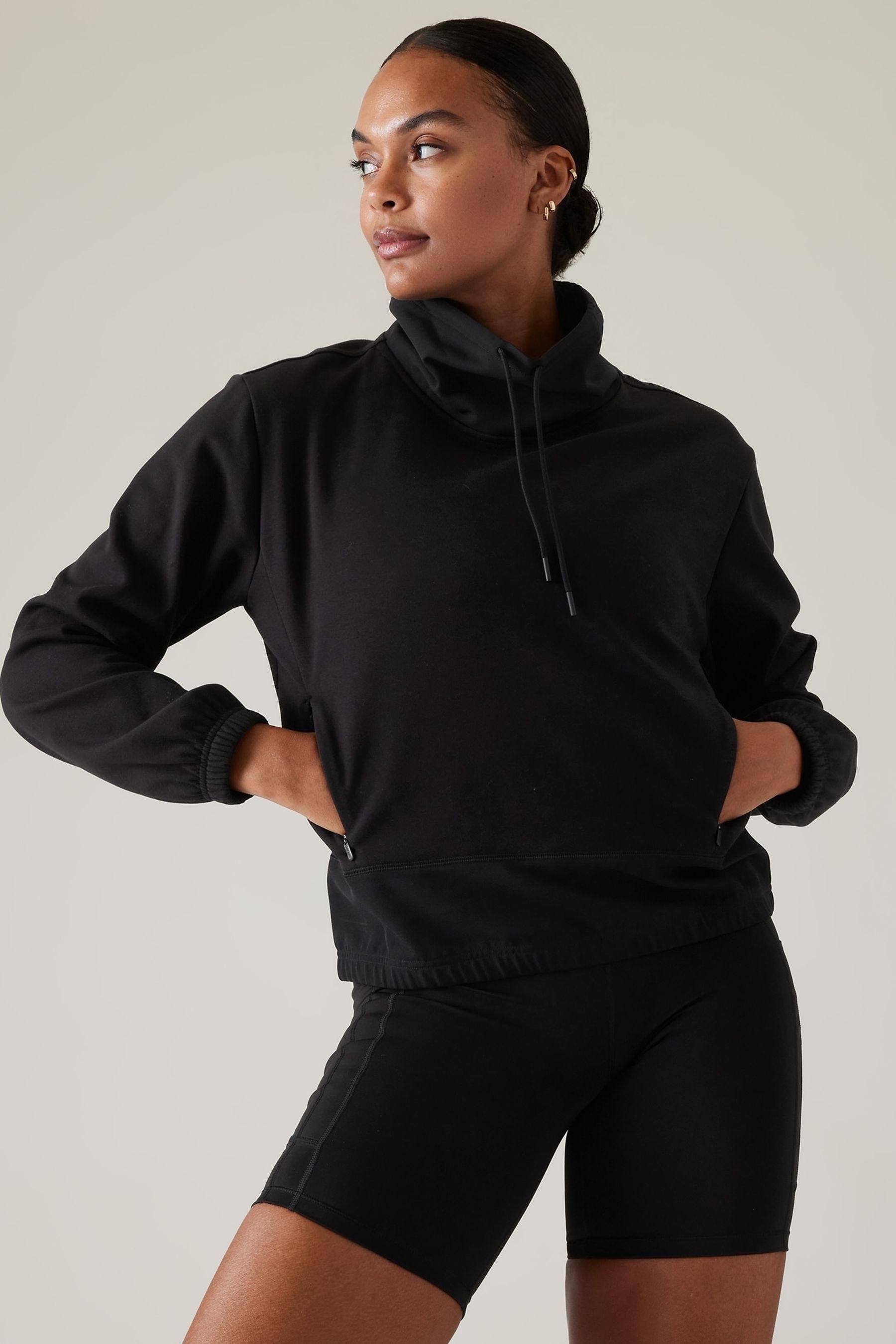 Athleta shop black sweatshirt