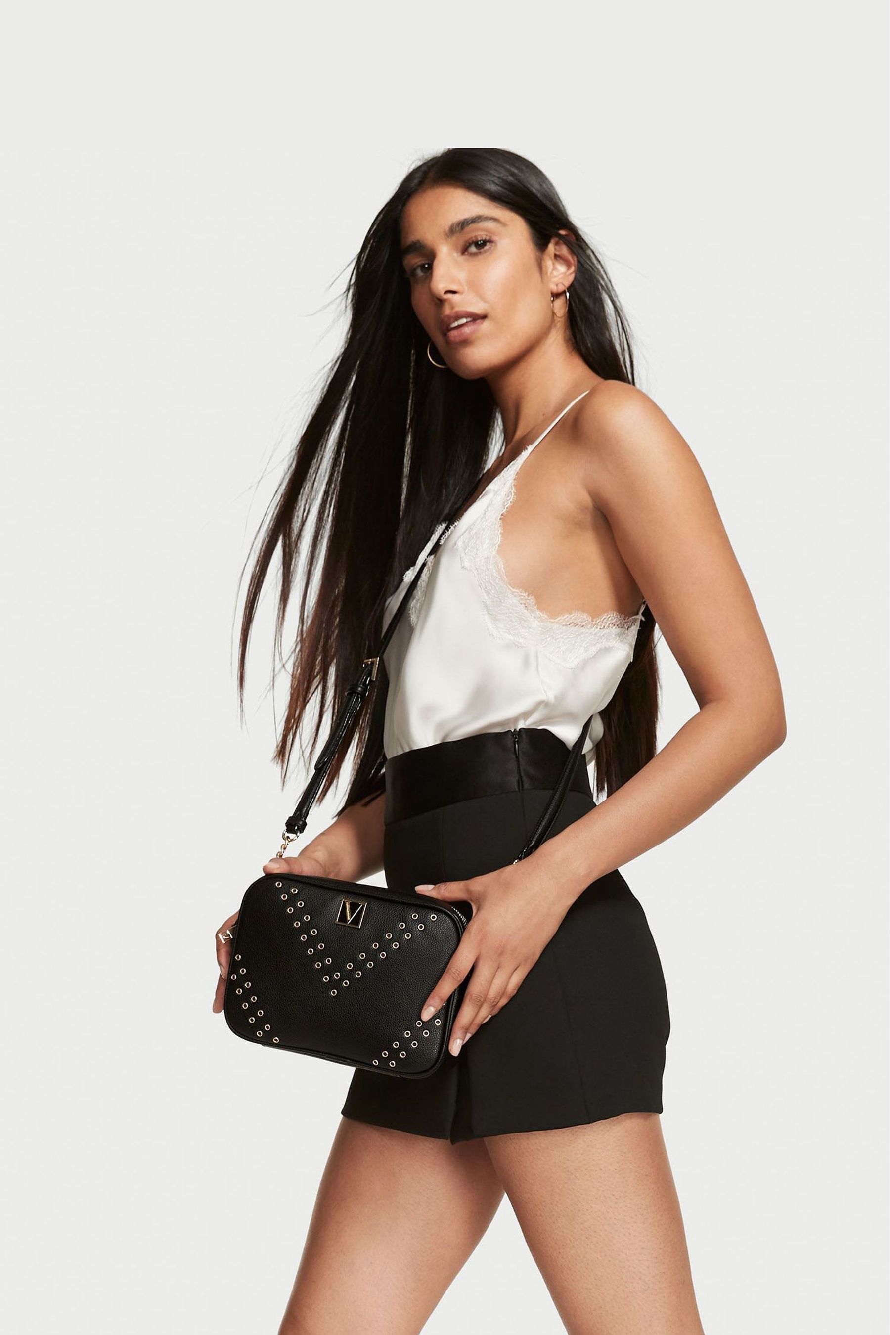 Buy Victoria s Secret Black Crossbody Bag from the Next UK online shop