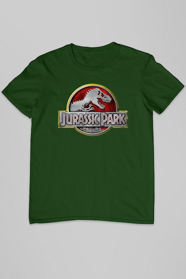 grey jurassic park t shirt