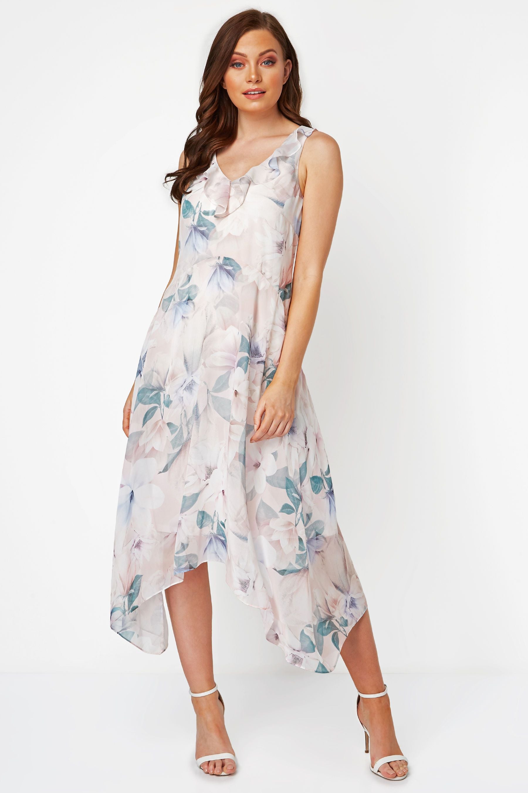 Roman chiffon dresses cheap