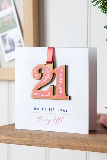 Personalised Big Birthday Hanging Keepsake Card by No Ordinary Gift