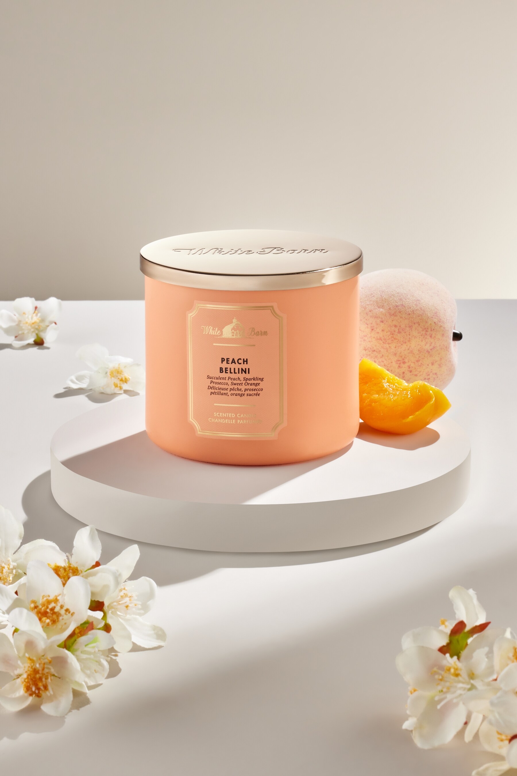 Peach bellini candle store