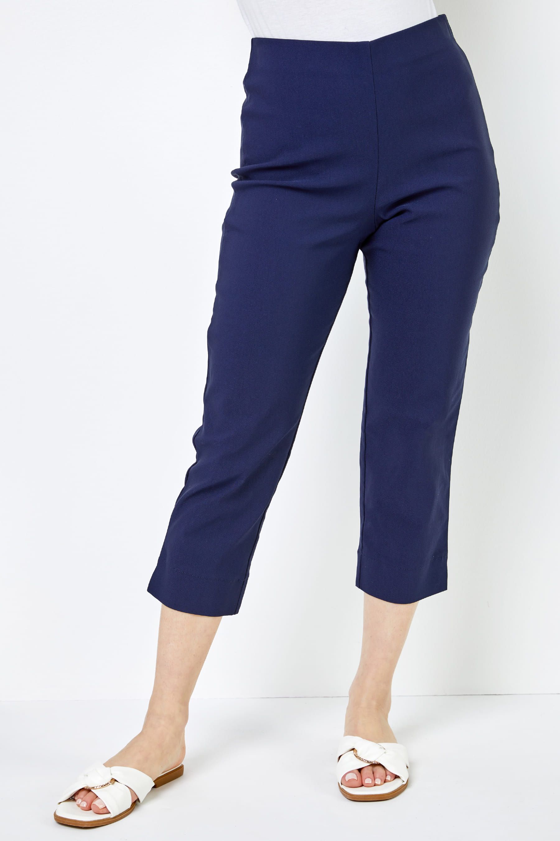 Petite crop hotsell trousers