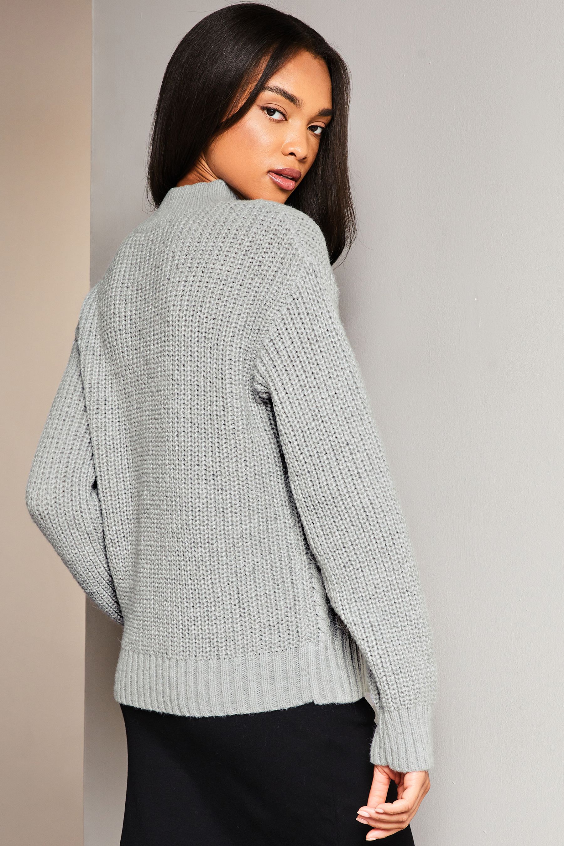 Lipsy shop grey jumper