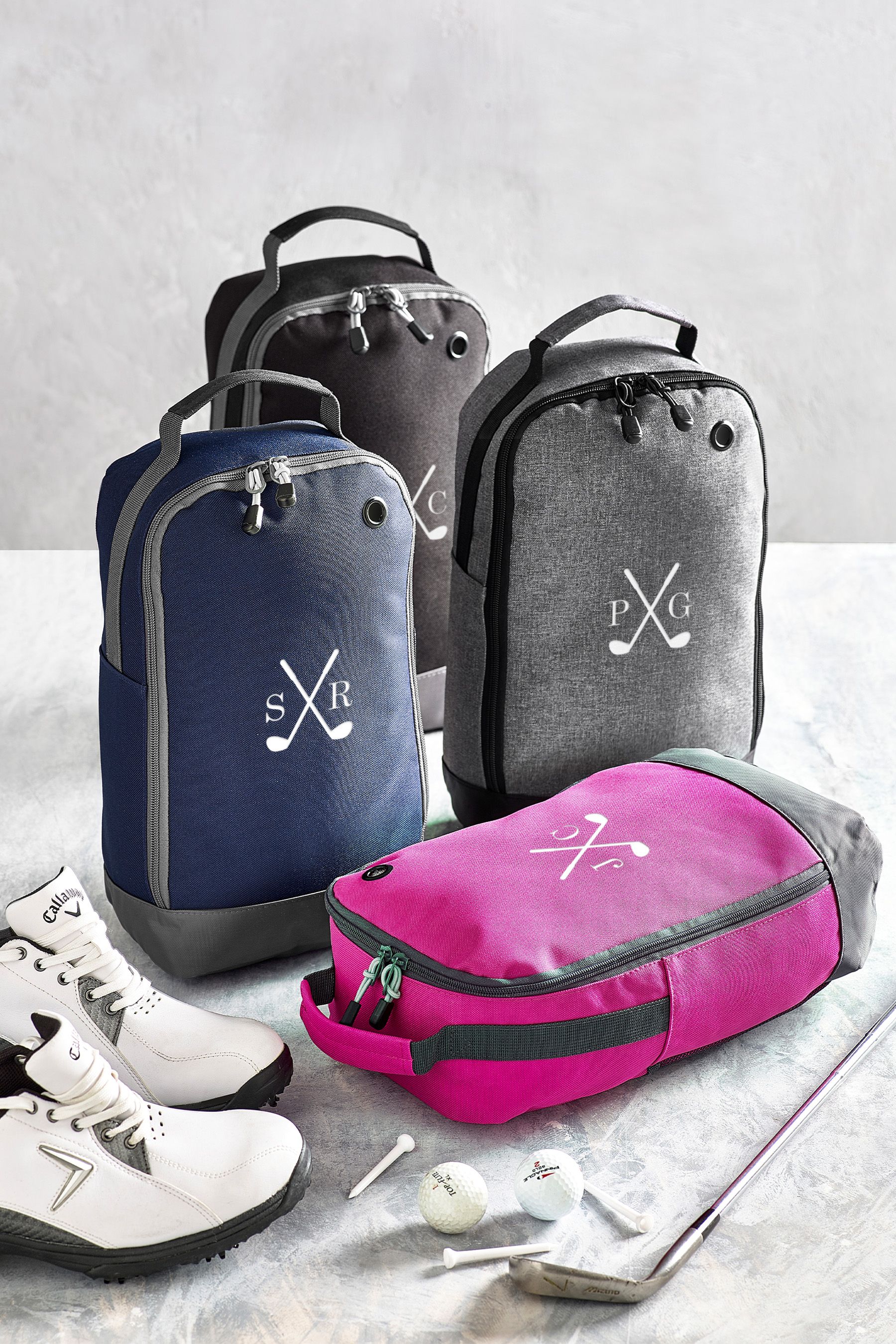 Personalised golf shoe bag new arrivals