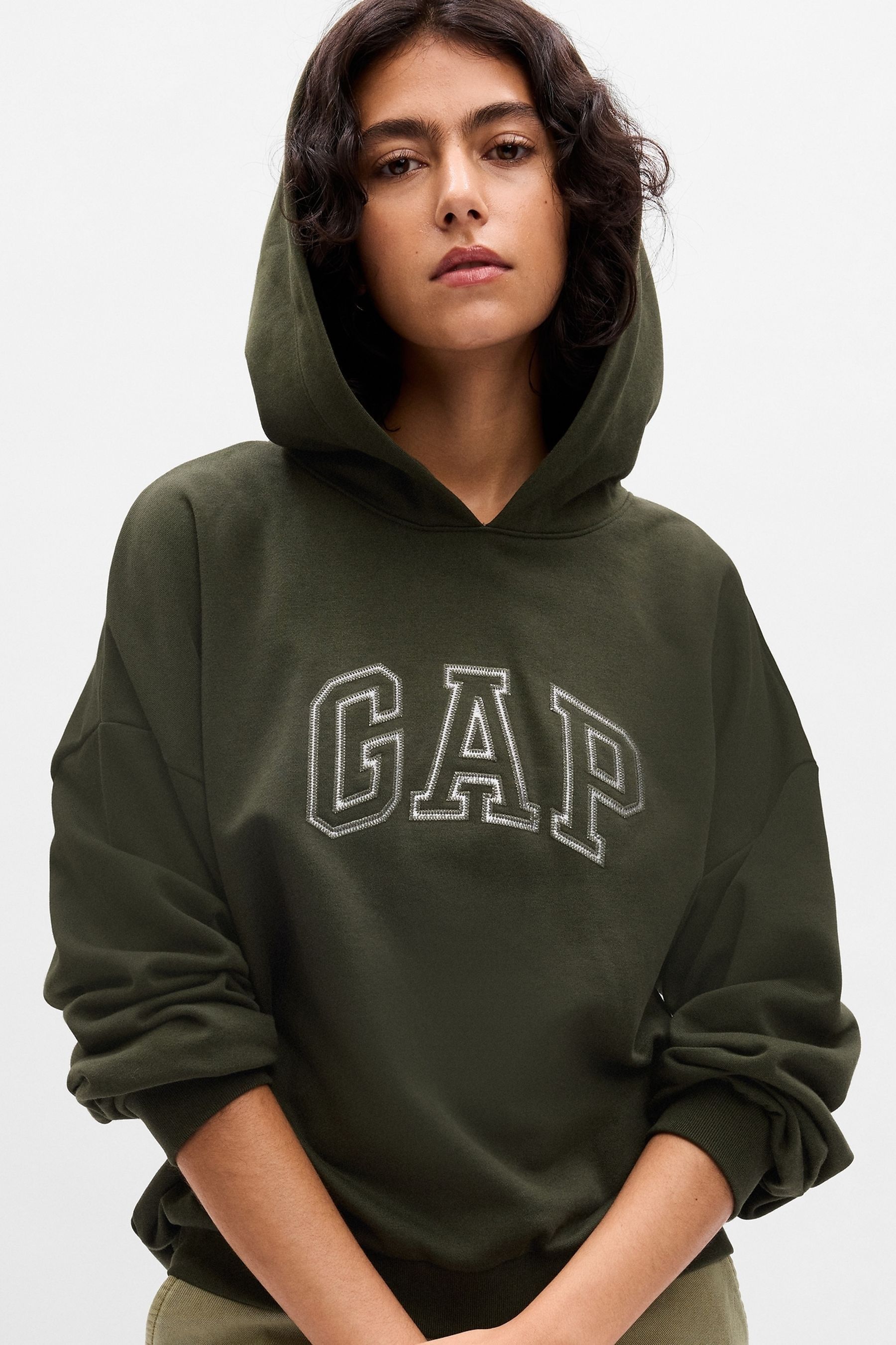 Dark green discount gap hoodie