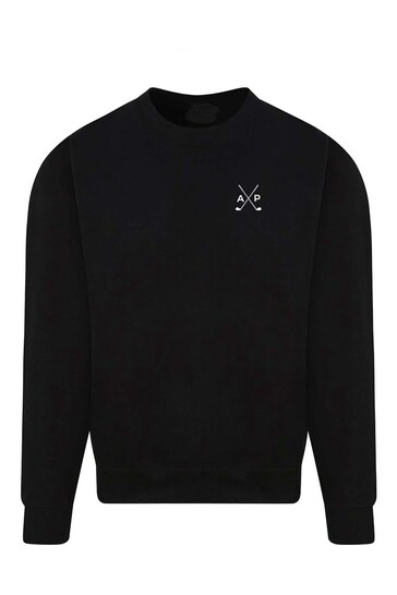 Personalied Golf Club Polo Sweatshirt by The Gift Collective