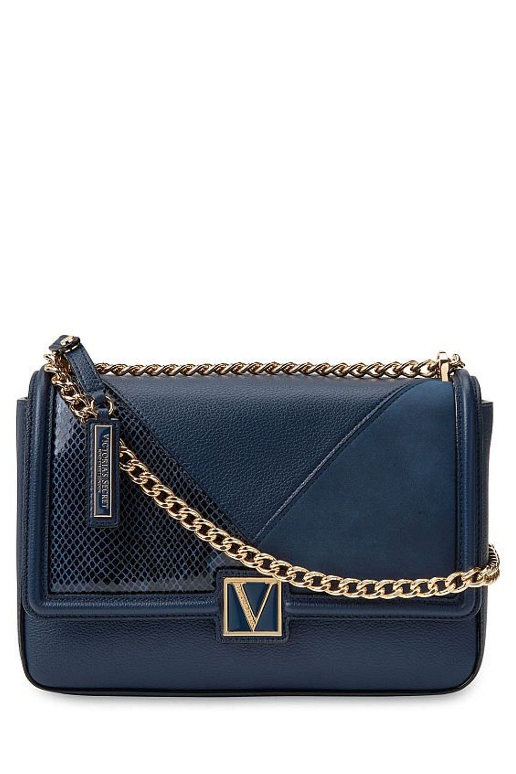 Buy Victoria s Secret Midnight Blue Victoria Medium Shoulder Bag from the Next UK online shop