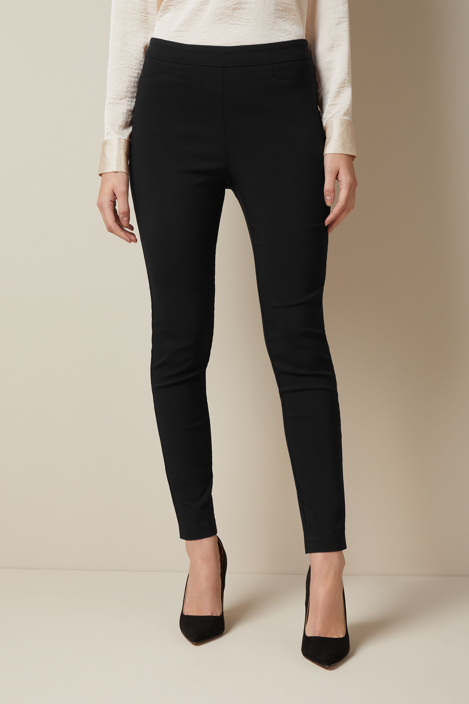 Black skinny trousers womens uk cheap