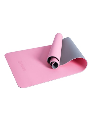 Pure 2 Improve Pink Non-Slip Yoga Mat