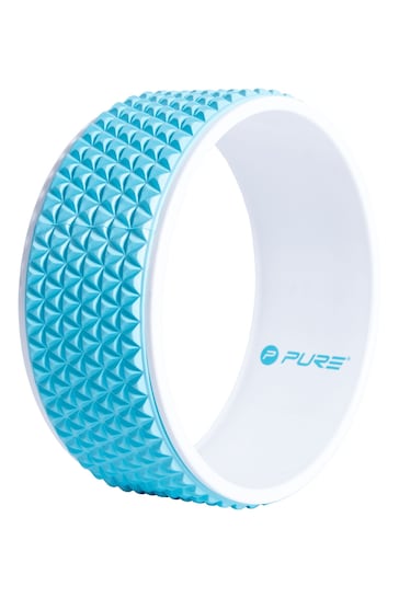 Pure 2 Improve Blue/White Yoga Wheel