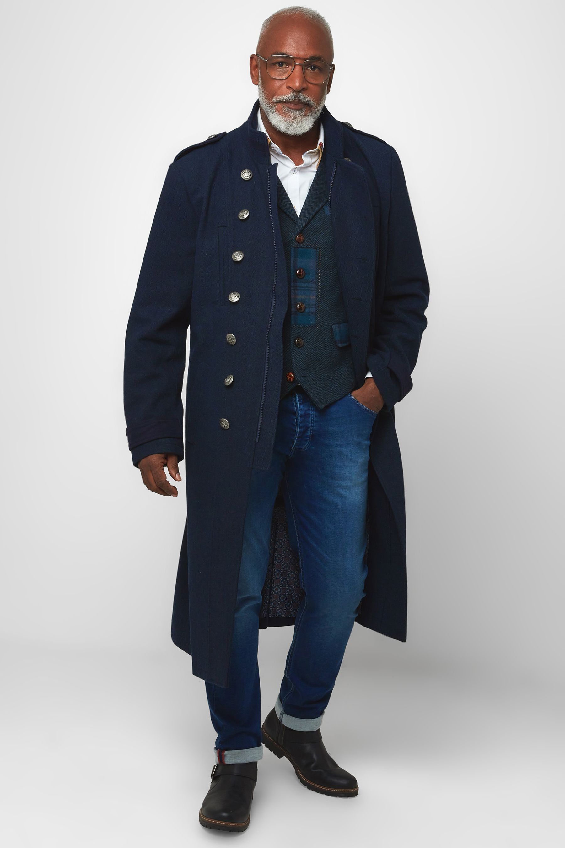vintage military coat