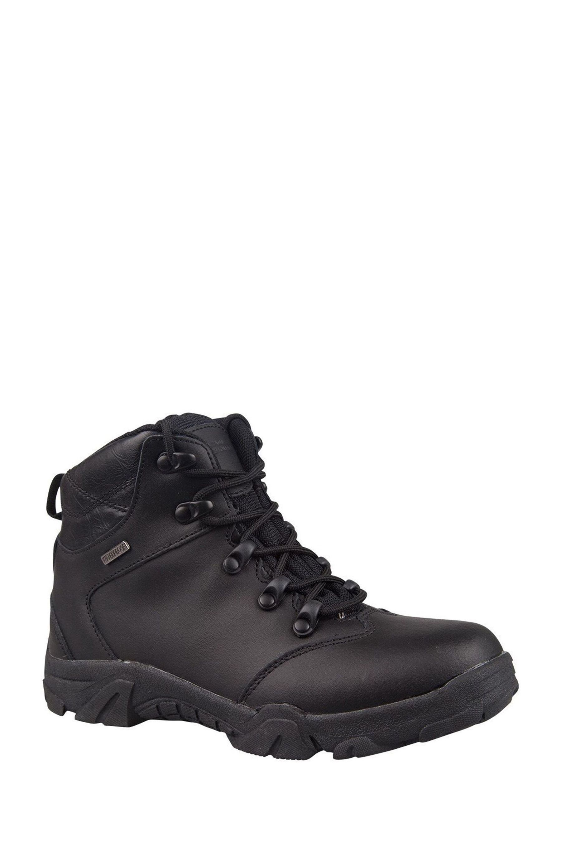 Buy Mountain Warehouse Black Canyon Kids Leather Waterproof