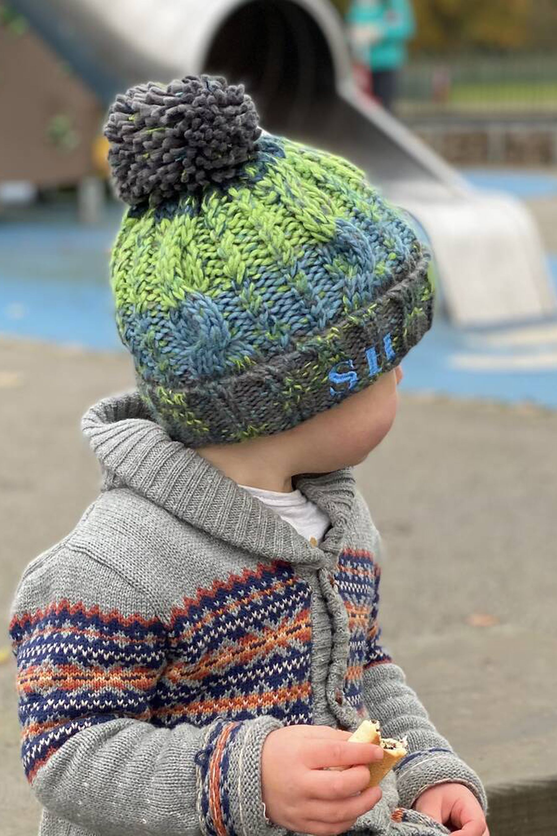 Buy Personalised Children s Pom Pom Winter Hat by Solesmith from