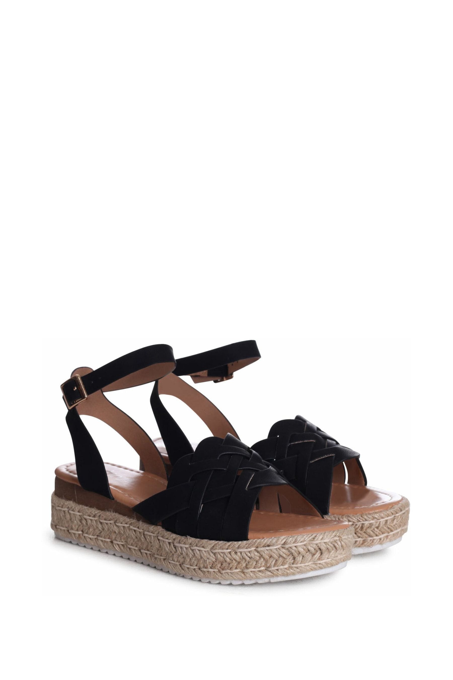 Alinda woven platform outlet wedge sandals