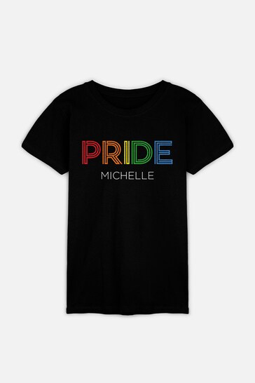 Personalised Womens Pride T-Shirt by Dollymix
