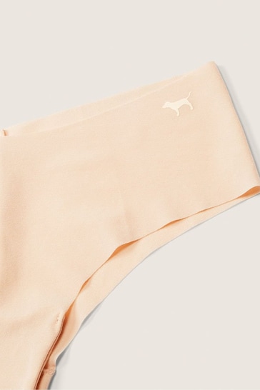 Victoria's Secret PINK Beige Nude Cheeky Smooth No Show Knickers