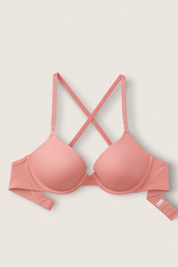 Victoria's Secret Pink Wear Everywhere Super Push-Up Bra, Hot Pink
