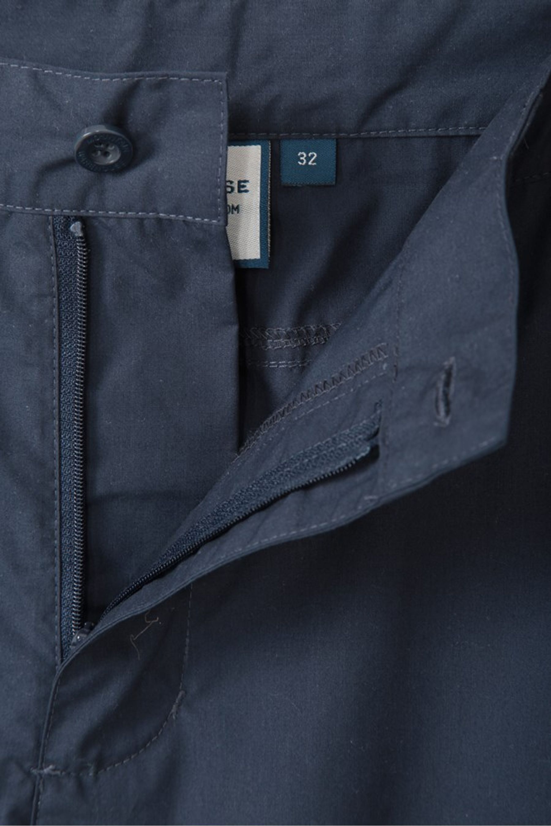 Mountain Warehouse Blue Trek II Mens Trousers - Short Length